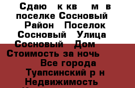 Сдаю 1 к.кв 30 м2 в поселке Сосновый › Район ­ Поселок Сосновый › Улица ­ Сосновый › Дом ­ 1 › Стоимость за ночь ­ 1 500 - Все города, Туапсинский р-н Недвижимость » Квартиры аренда посуточно   . Адыгея респ.,Адыгейск г.